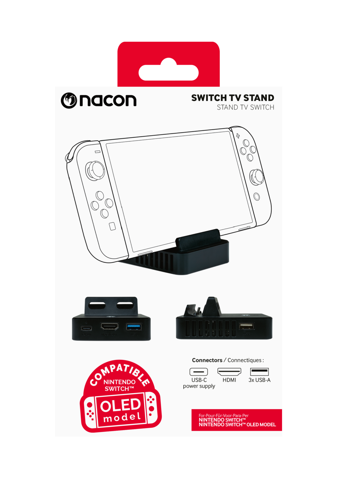 TV-Ständer für Nintendo Switch und Nintendo Switch OLED-Modell