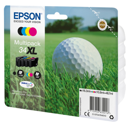 C13T34764010 Golfball XL MultiPack Druckerpatrone
