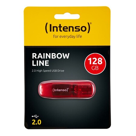 Rainbow Line 128 GB rot USB-Stick
