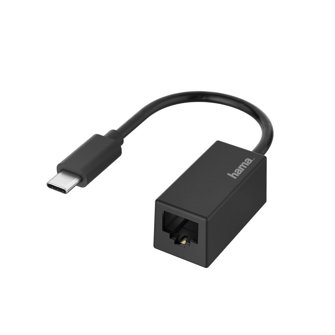 Netzwerk-Adapter, USB-C-Stecker - LAN/Ethernet-Buchse, Gigabit Ethernet (00200322)