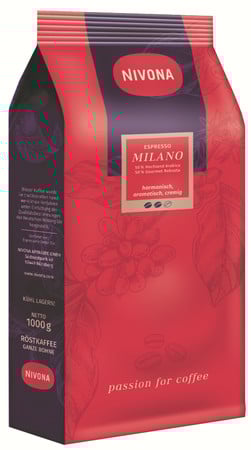 Kaffee NIM 1000 Espresso Milano 1kg ganze Bohne