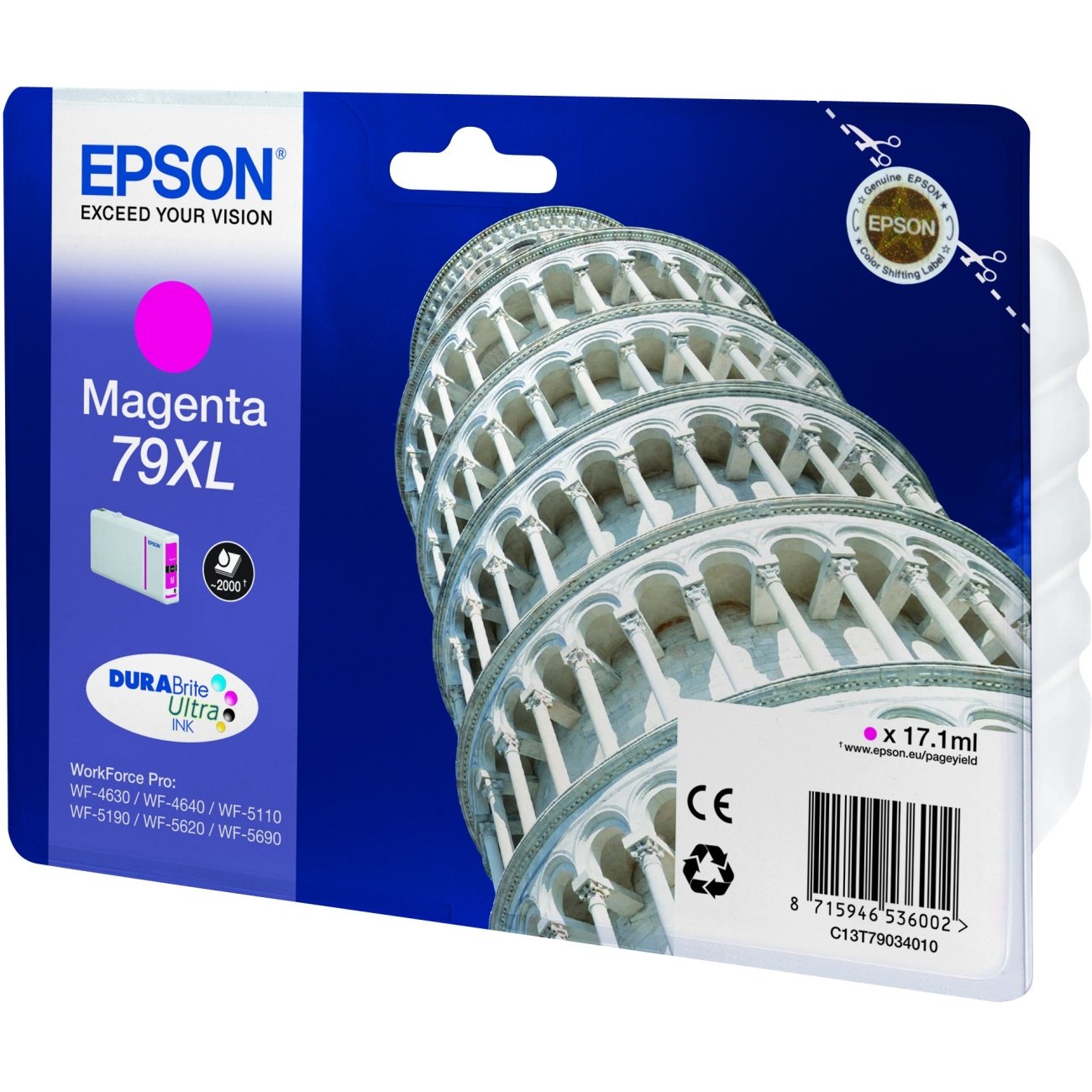 C13T79034010 79XL magenta Druckerpatrone