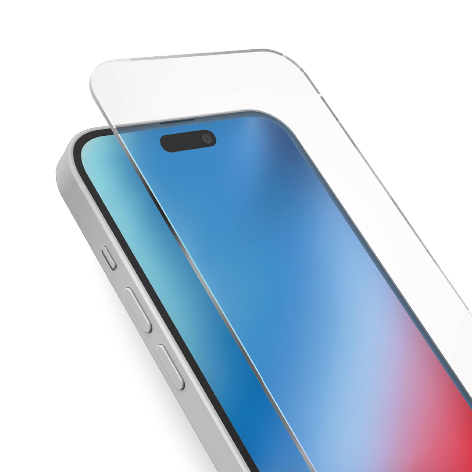 Schutzglas Glas-Displayschutz für iPhone 15