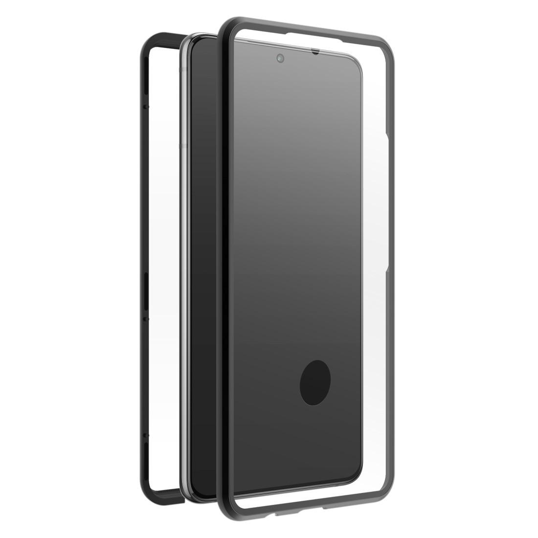 Cover "360° Glass" für Samsung Galaxy S21 FE (5G), Schwarz (00216907)