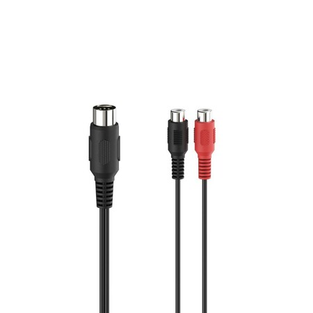 Audio-Adapter, 2 Cinch-Kupplungen - 5-pol.-DIN-Stecker