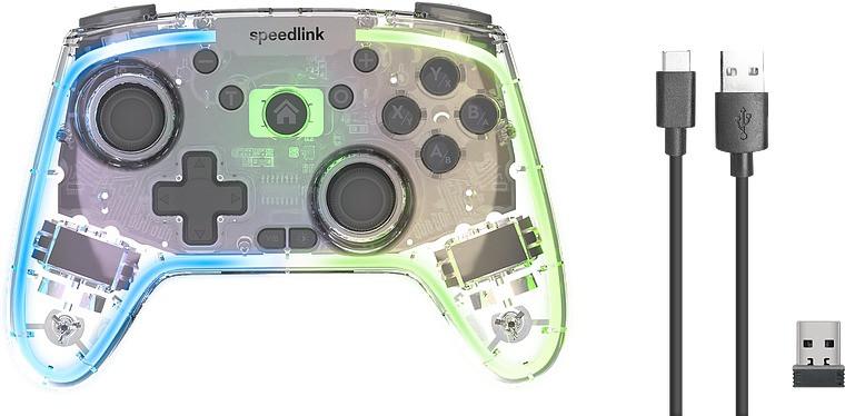 RAIT NX RGB Gamepad - kabellos/kabelgebunden - für PC/ Android/Switch OLED/Lite