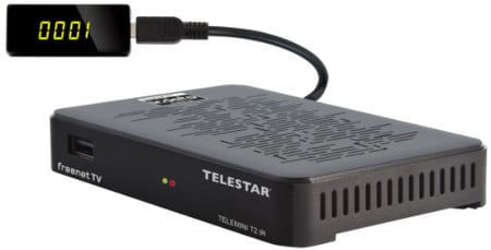 TELEMINI T2 IR, schwarz DVB-T2-Receiver