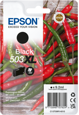 503XL Chillies schwarz Druckerpatrone