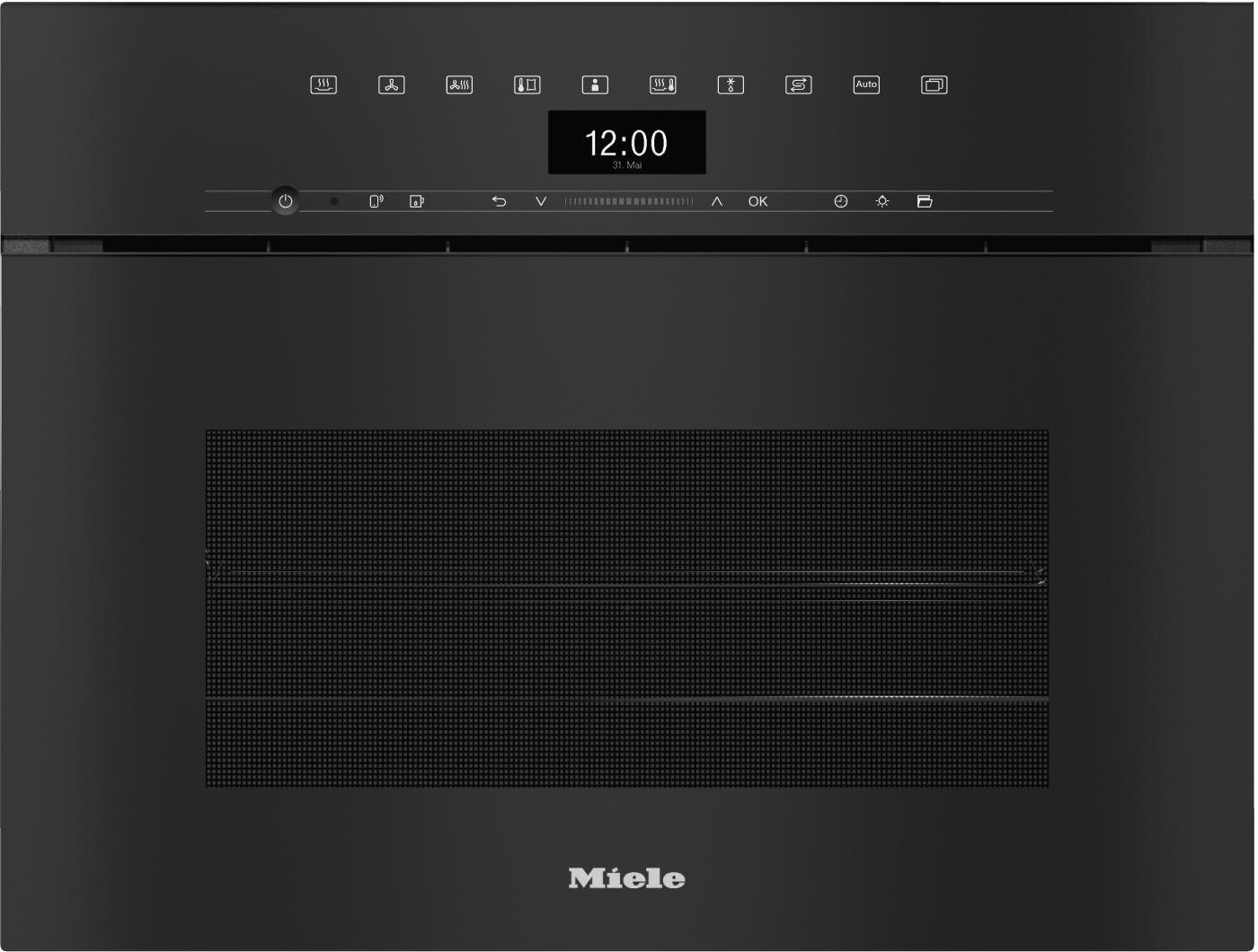 DGC 7440X Obsidianschwarz Einbau-Dampfbackofen