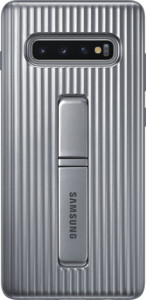 Protective Standing Cover EF-RG975 - Galaxy S10+, silber