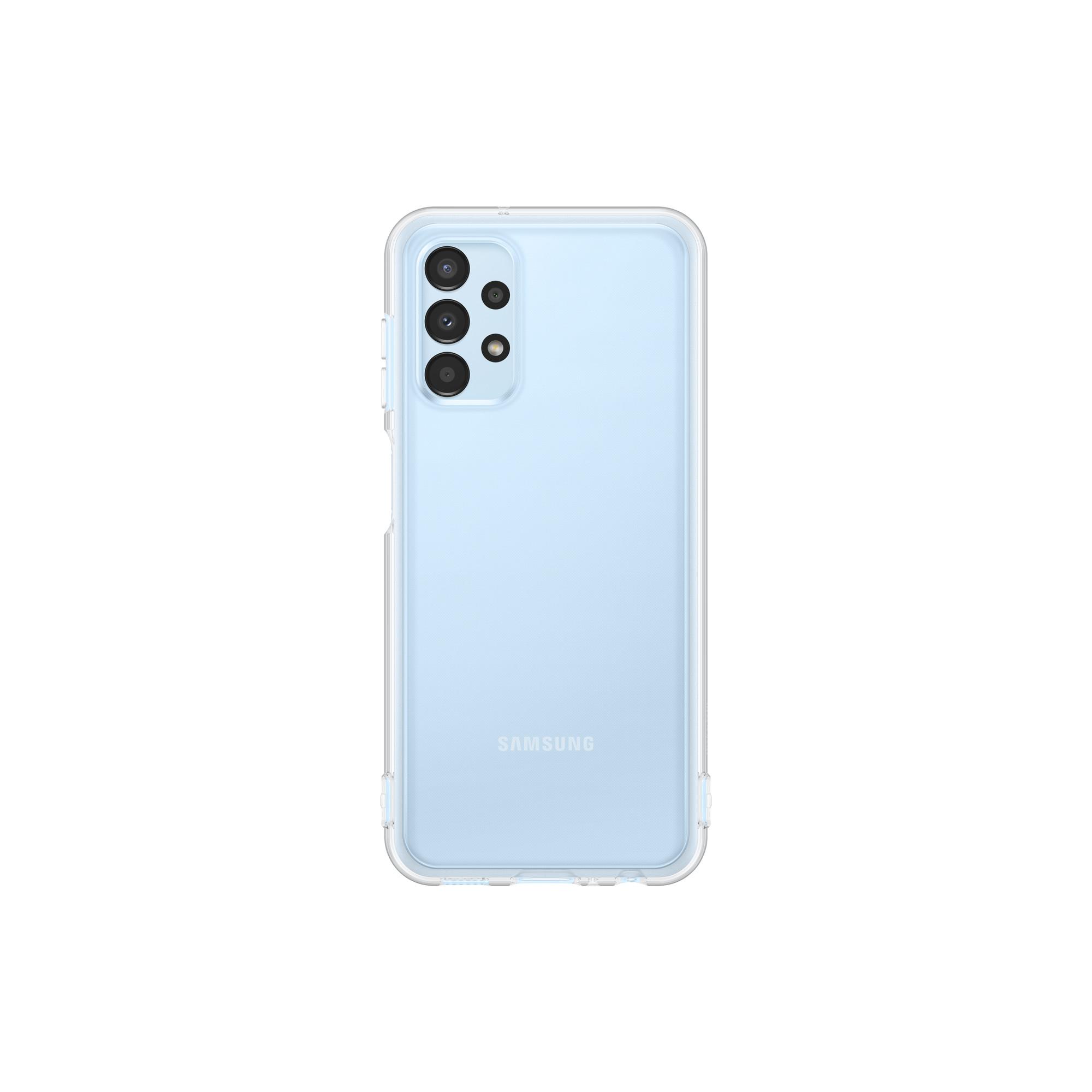 Soft Clear Cover EF-QA135 für das Galaxy A13, transparent Handyhülle