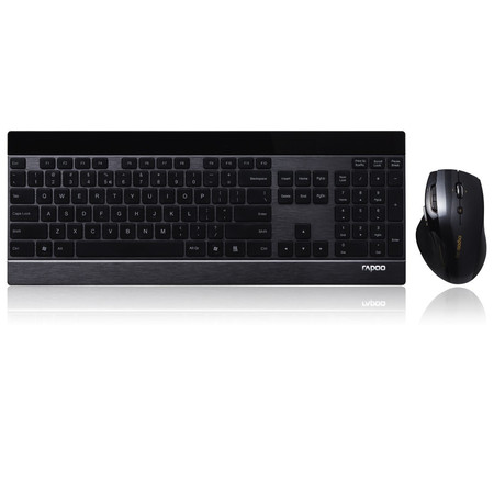 Wireless Deskset Metall "8900P", Schwarz