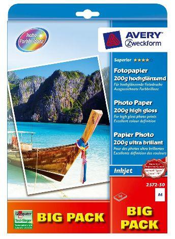 Superior Inkjet Fotopapier A4 200g 50 Blatt Fotopapier