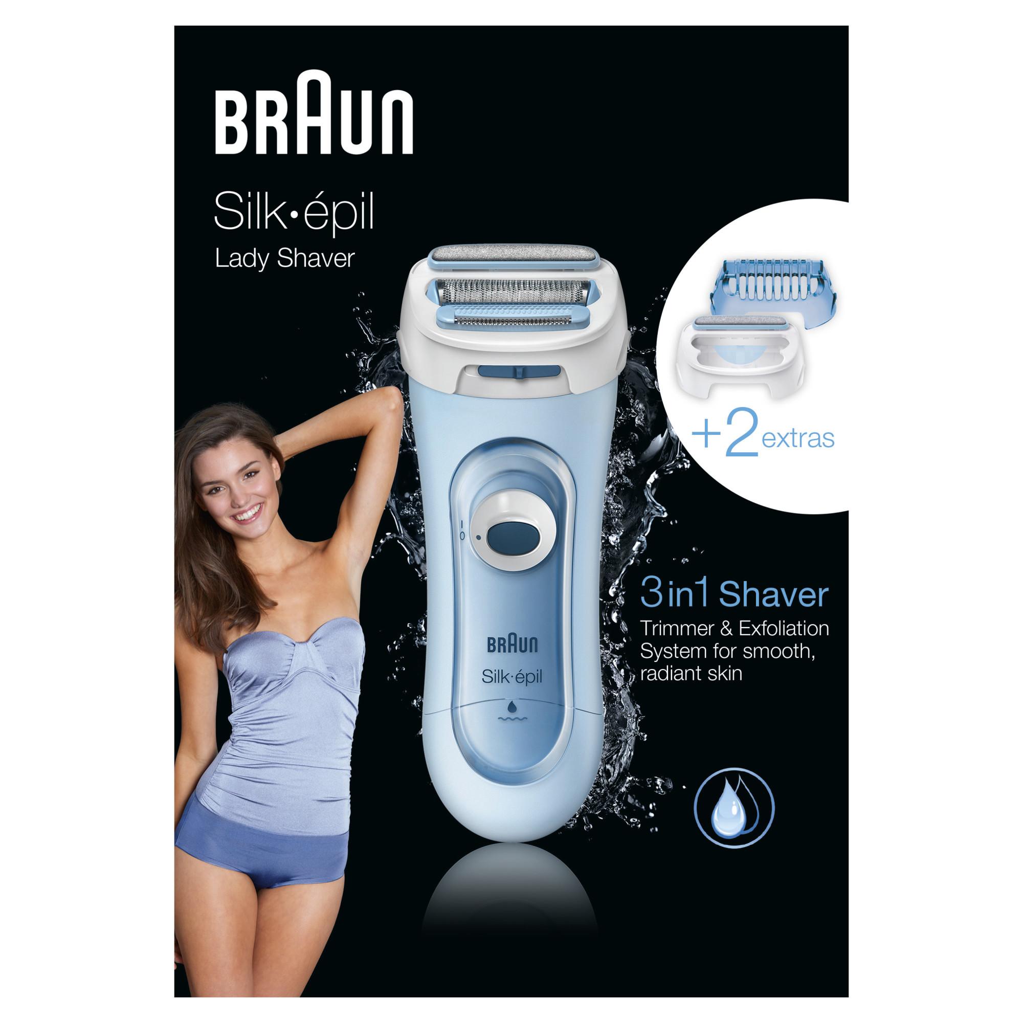 Lady Shaver 5-160 - 3-In-1 Damenrasierer