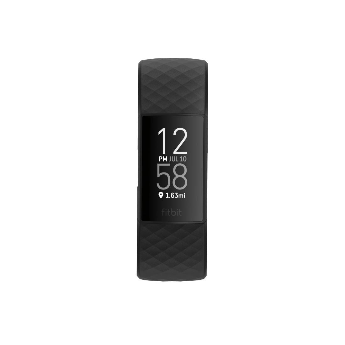 Armband für Fitbit Charge 3/4, Uhrenarmband zum Tauschen, universal, Schw. (00086218)