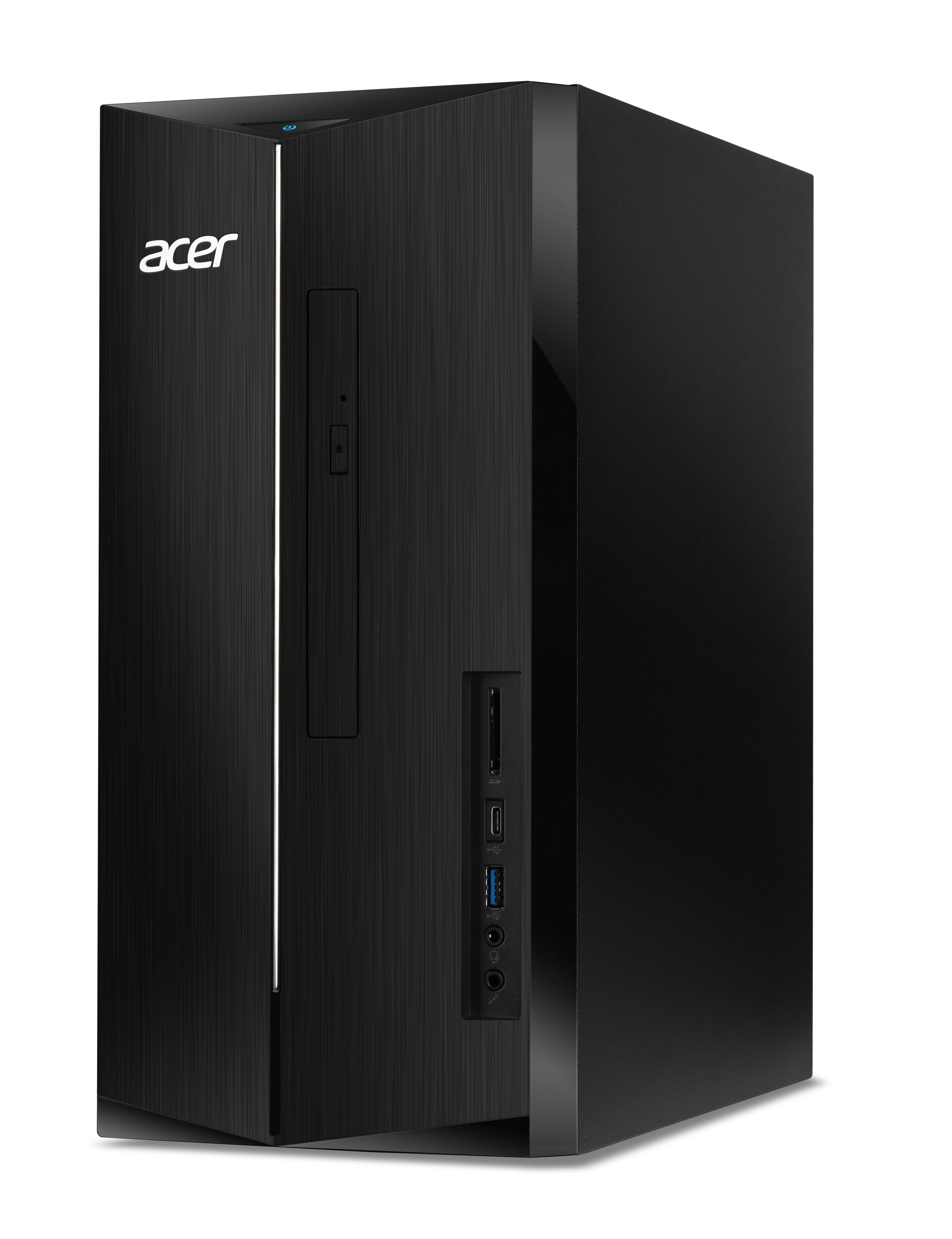 Aspire TC-1785, Schwarz, Intel Core i5-14400F, 16 GB, 1 TB M.2 SSD, Intel Arc A380