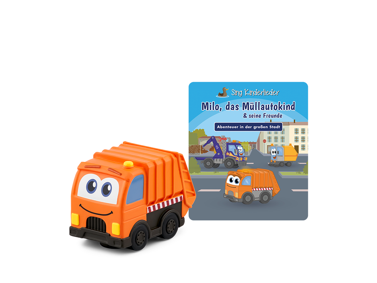 Sing Kinderlieder - Milo, das Müllauto-Kind & seine Freunde - Abenteuer in der großen Stadt