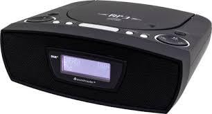 URD480 schwarz DAB+-Radiowecker