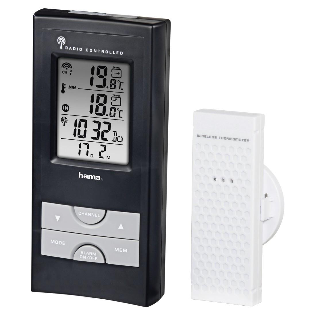Elektronische Wetterstation "EWS-165", Schwarz (00186313)