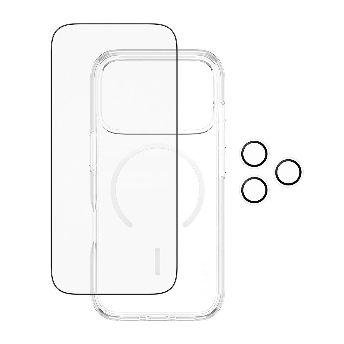 CARE by PanzerGlass® 3-in-1 Explorer Set iPhone 17 Pro