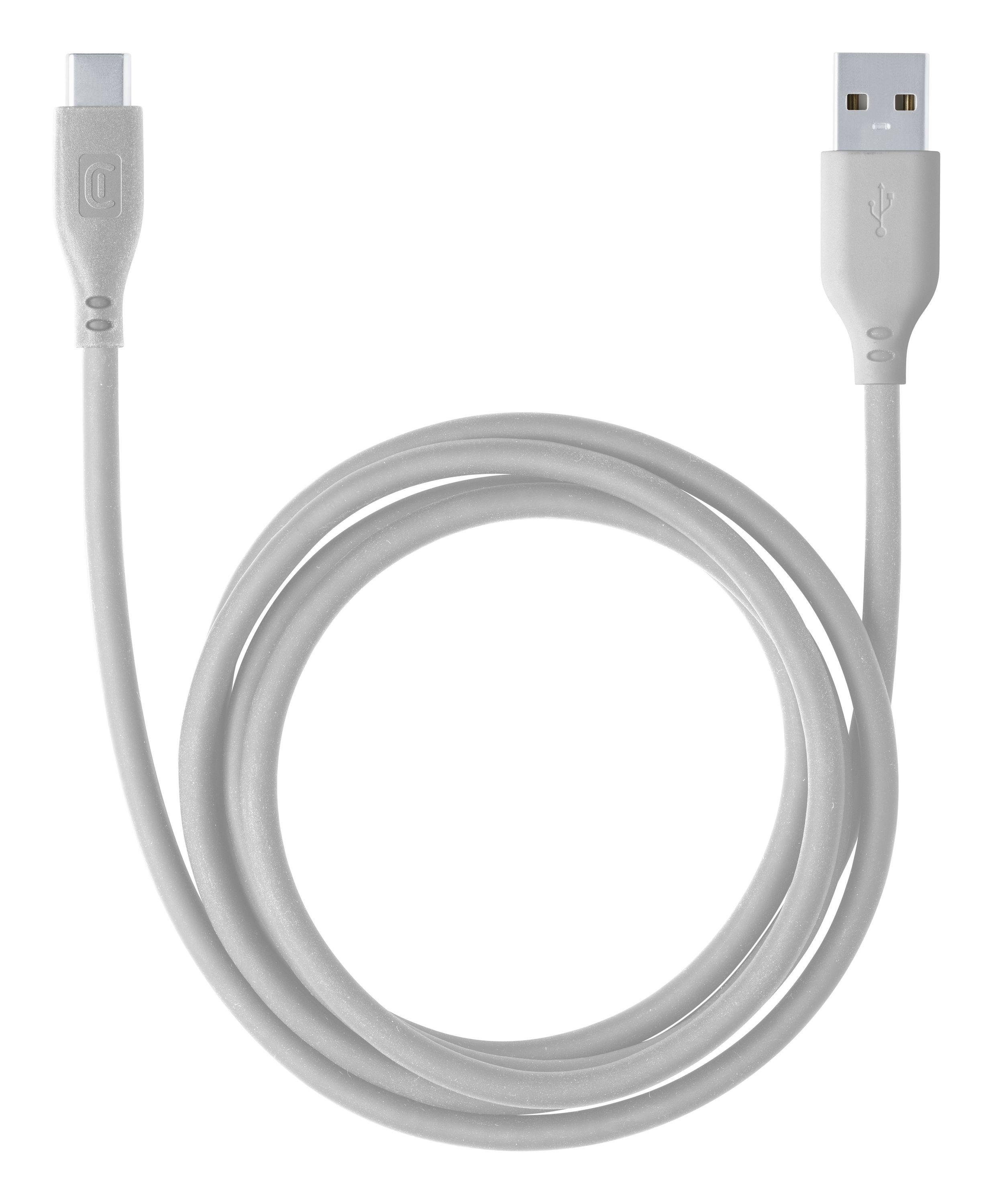 Soft Data Cable USB-A/ Typ-C 1,2m Gray (60302)
