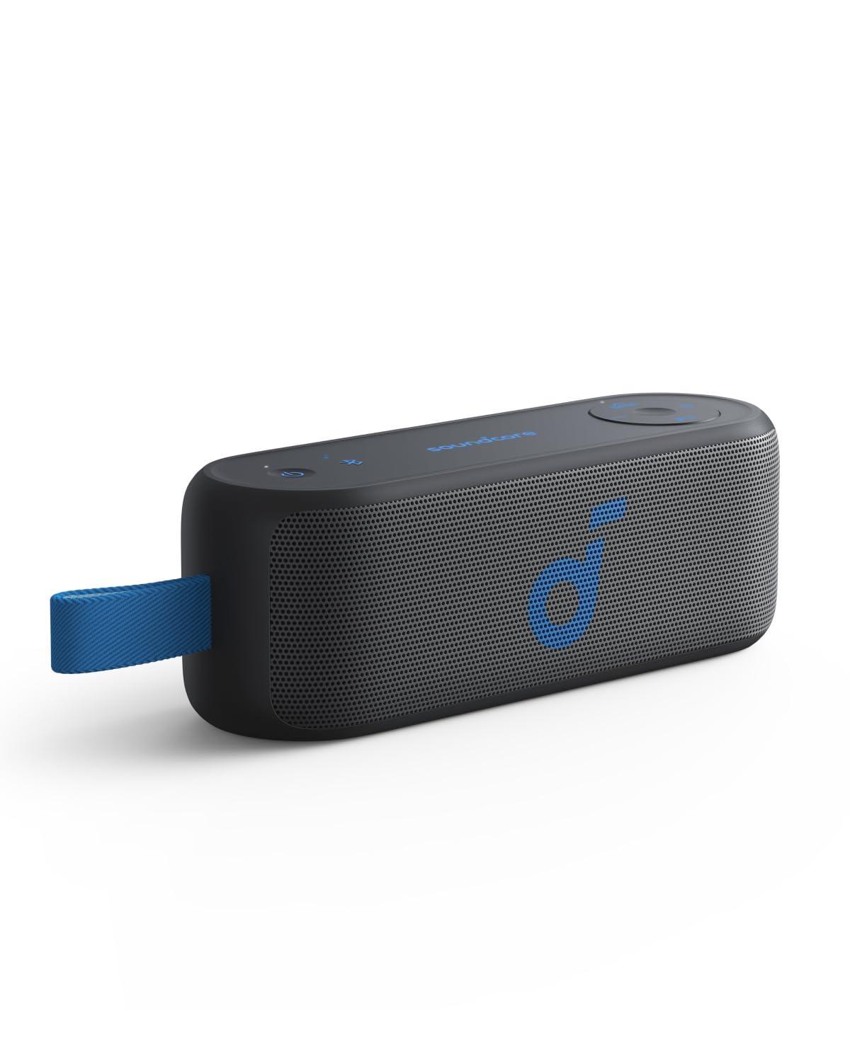 Select 3 grau blau Bluetooth-Lautsprecher