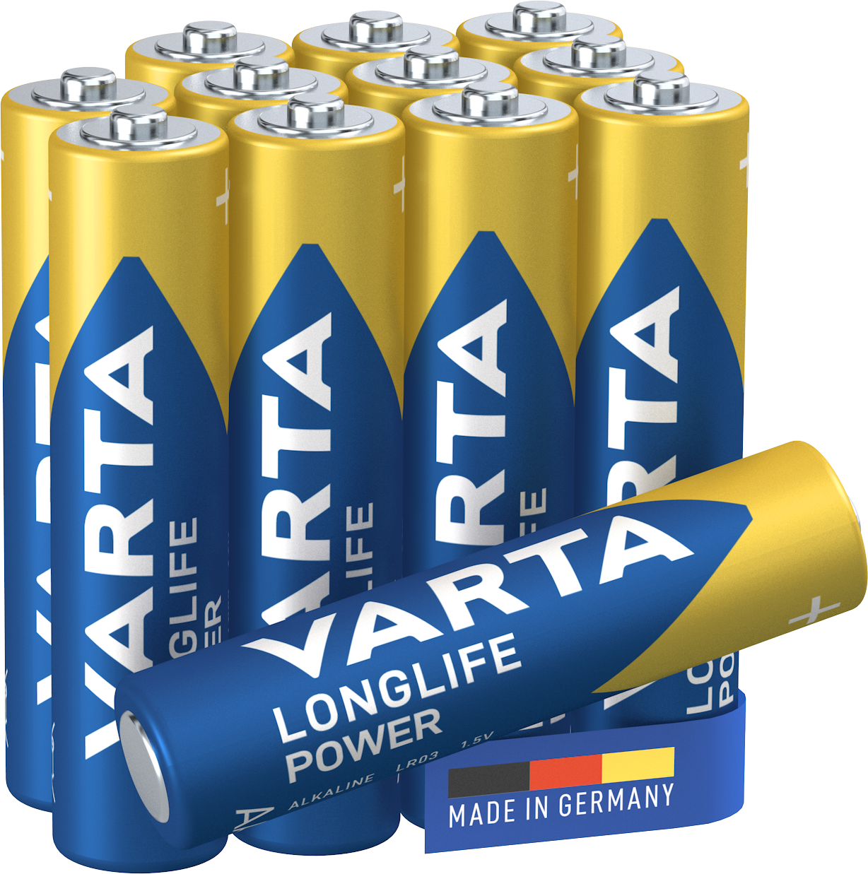 Longlife Power Micro AAA Batterie 8+4 Blister
