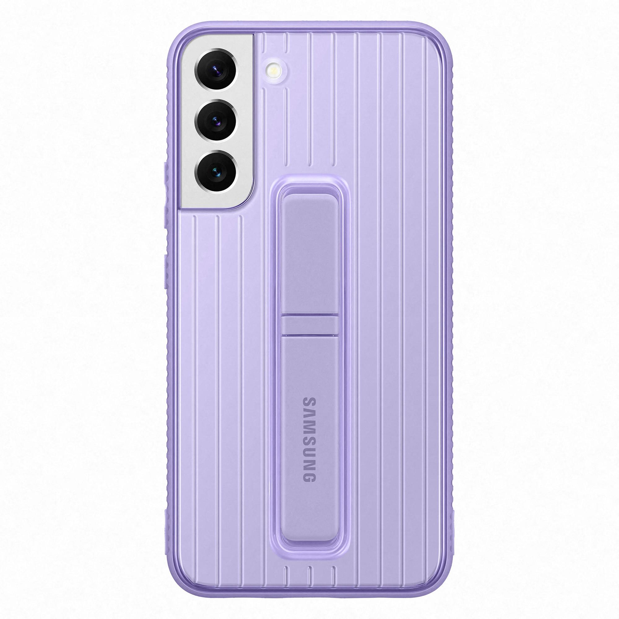 EF-RS906C Protective Standing Cover für Galaxy S22+, Lila Handyhülle