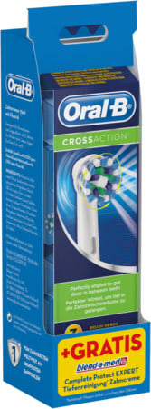 CrossAction 3er + blend-a-med Complete 75 ml Aufsteckbürsten