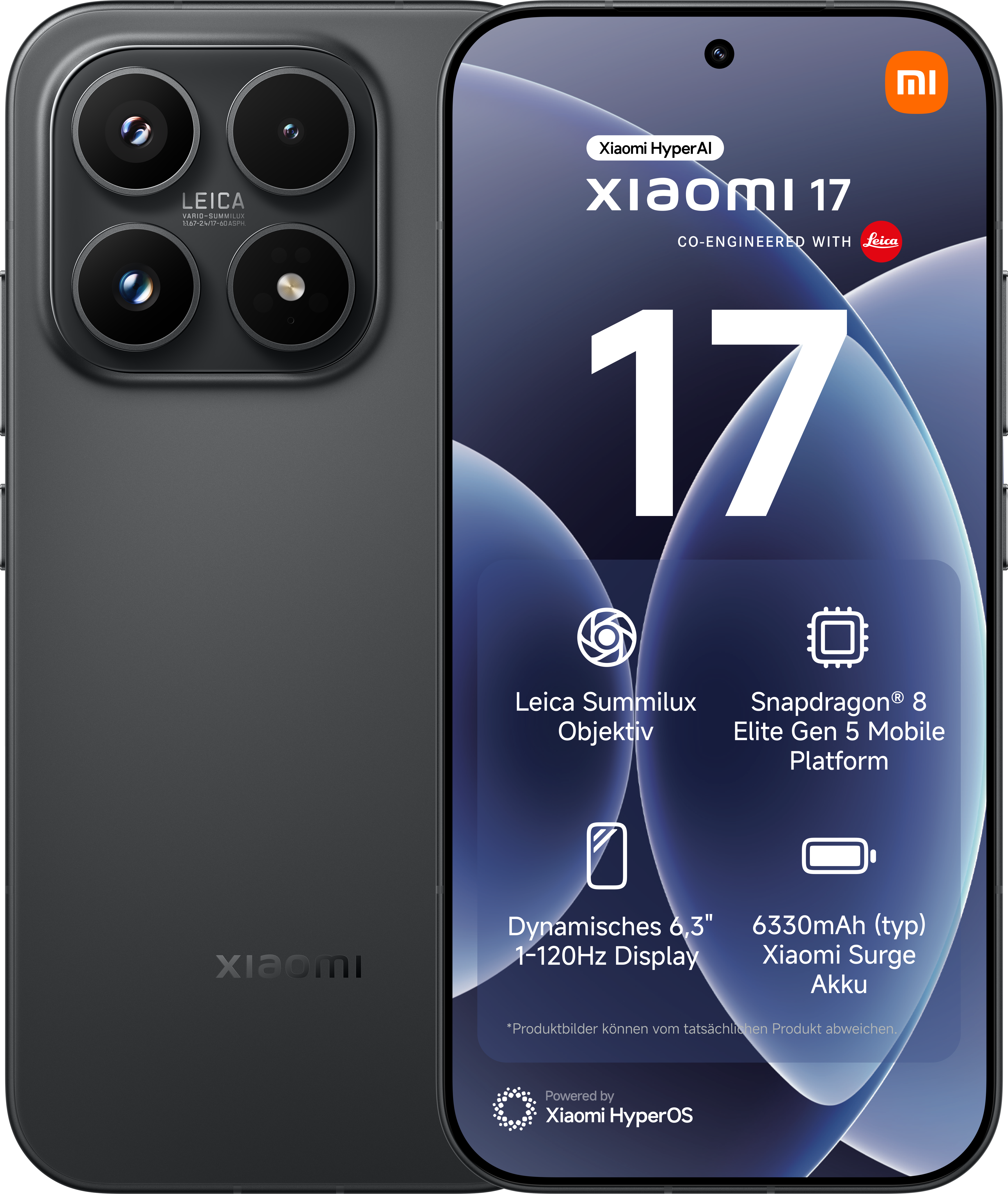 17 12 GB + 512 GB 5G, Black Smartphone