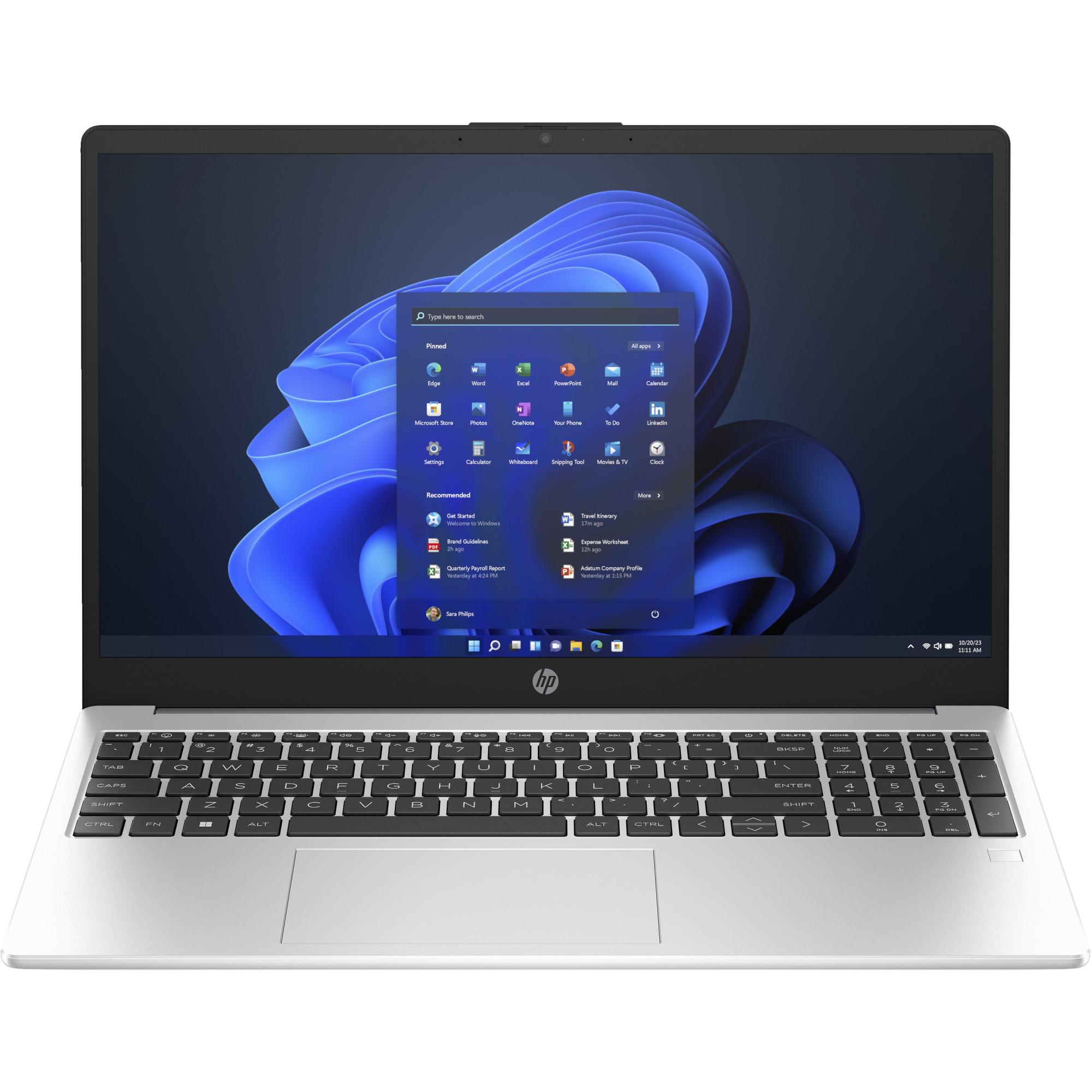Notebook 250 G10 8X9V3ES, Silber, 15,6 Zoll, Full-HD, Intel Core i5-1334U, 16 GB, 512 GB SSD, Intel Iris Xe