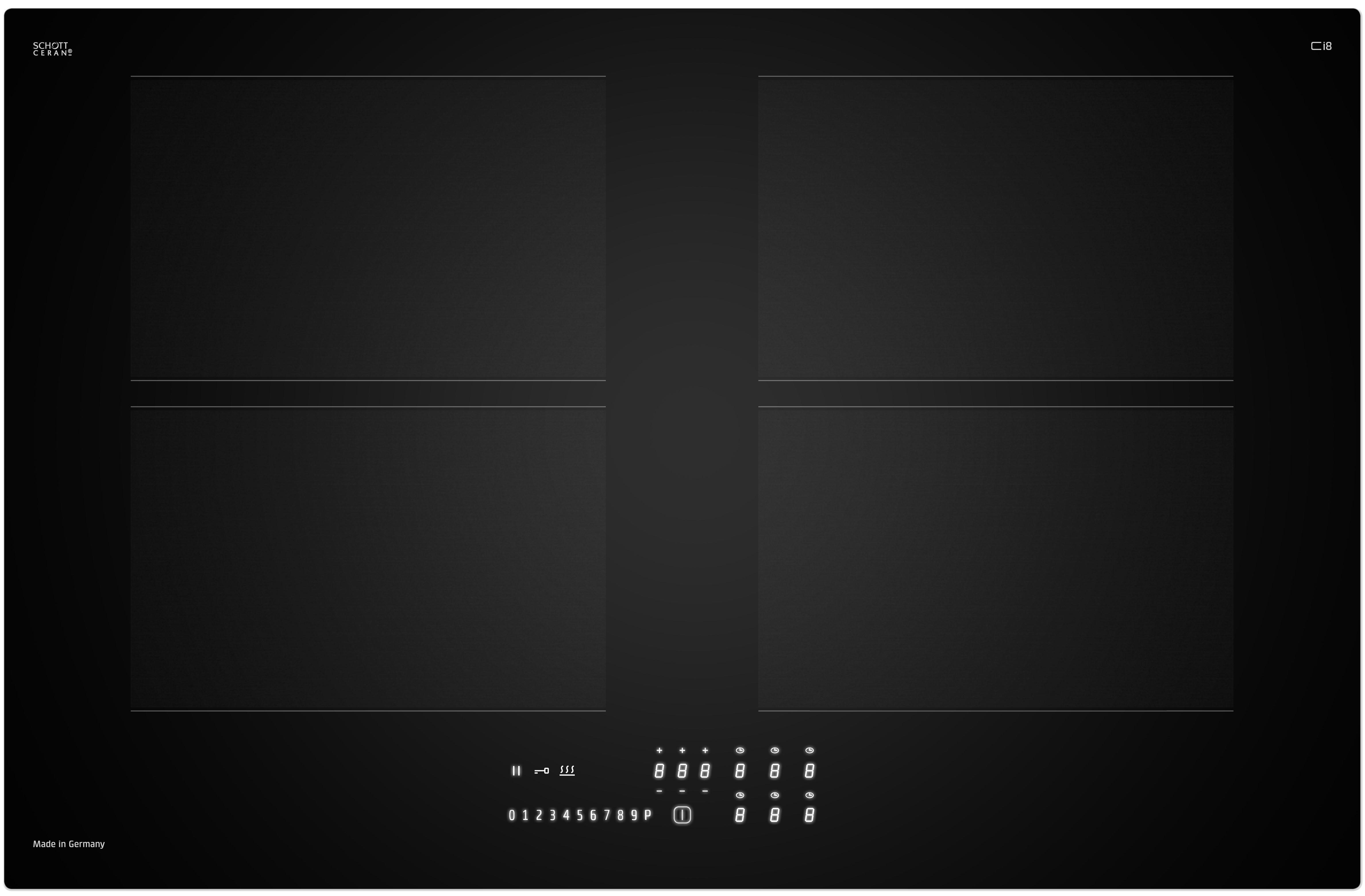Ci 8 rahmenlos Induktionskochfeld (autark)