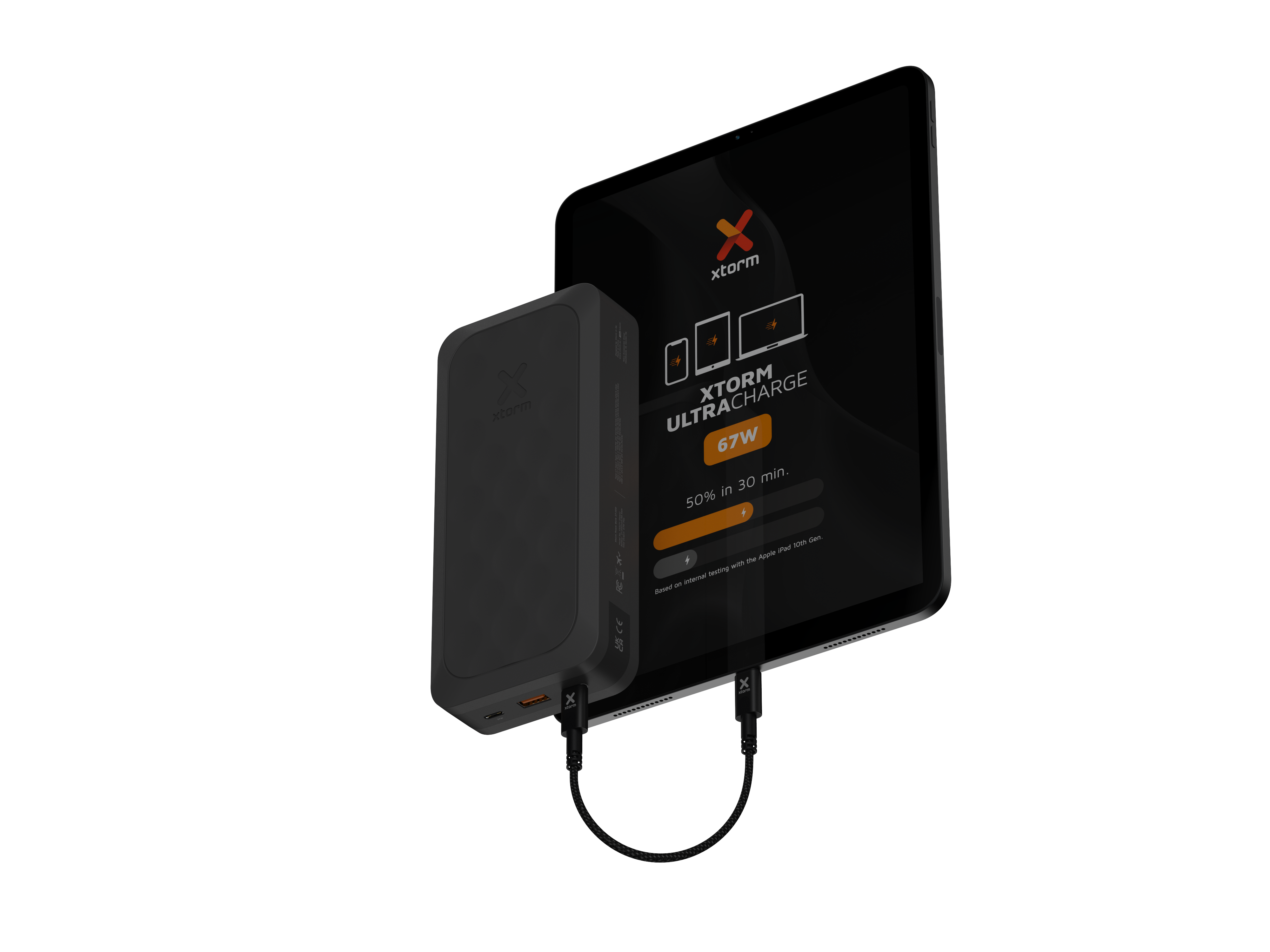 67W Fuel Series Powerbank 45.000mAh, Midnight Black (64130)