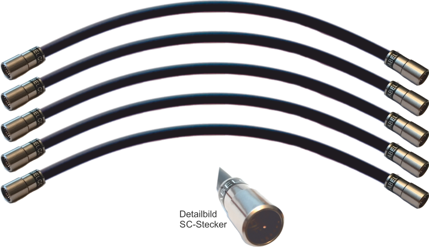 F75 HQ 25 Kabel 5 Stück