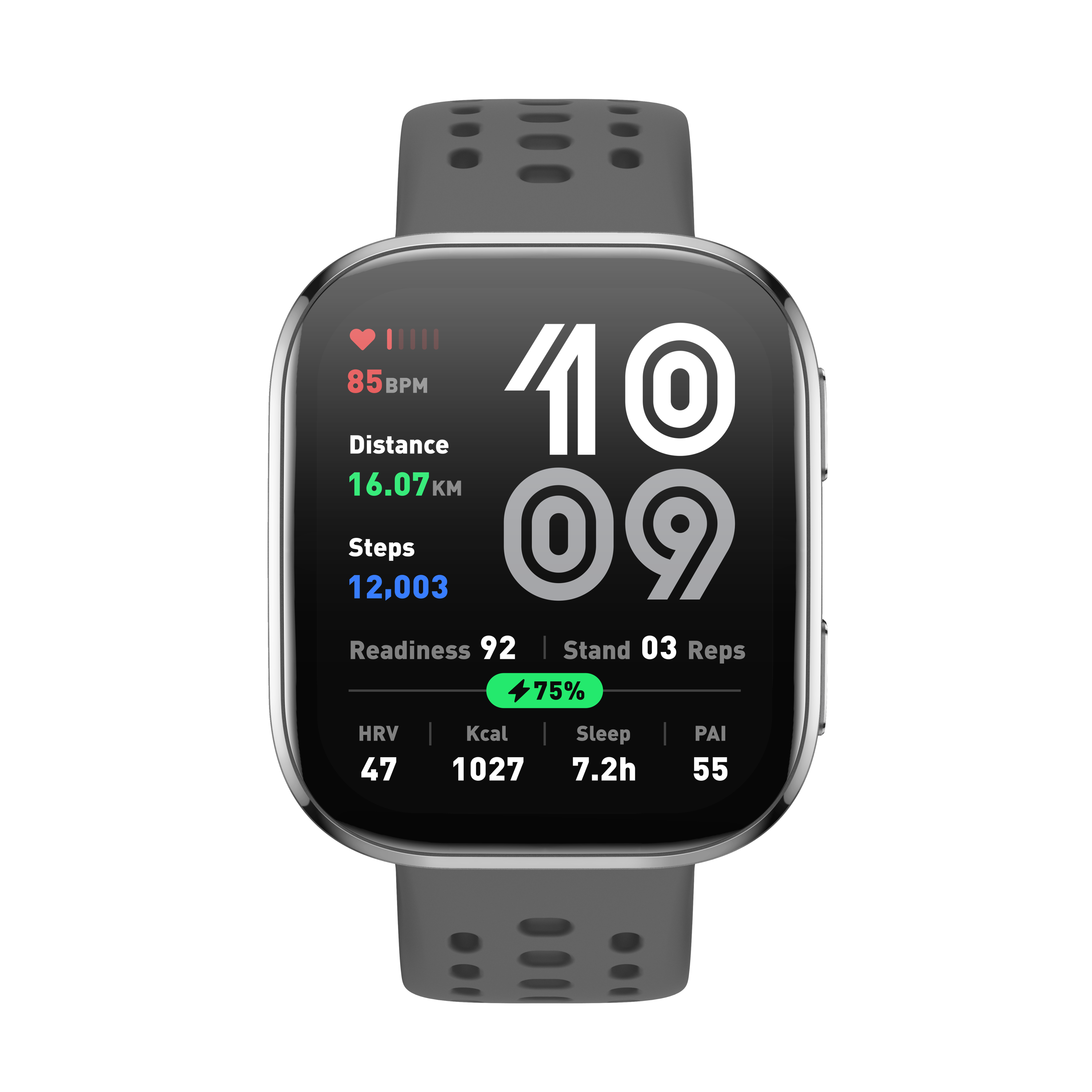 BIP 6, HYROX-Modus, Grey Smartwatch