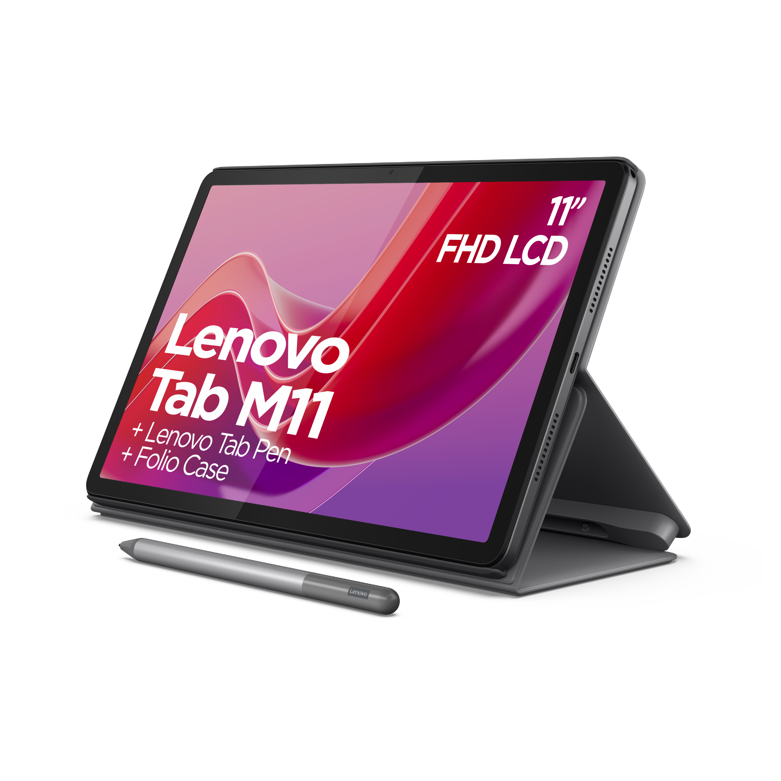 Bundle Tab M11 WiFi 128GB Grau Tablet + Case + Eingabestift