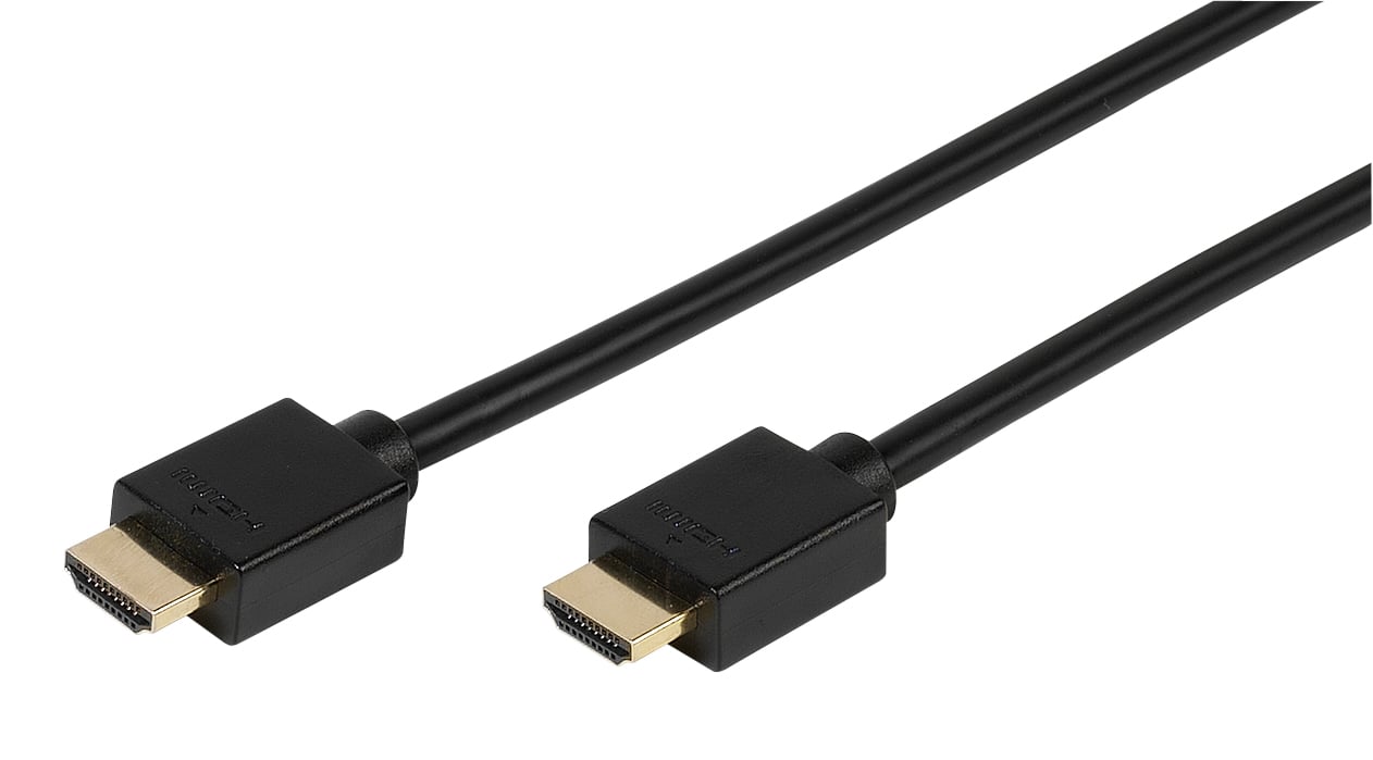 High Speed HDMI® Kabel mit Ethernet, 10,0 m schwarz (47163)