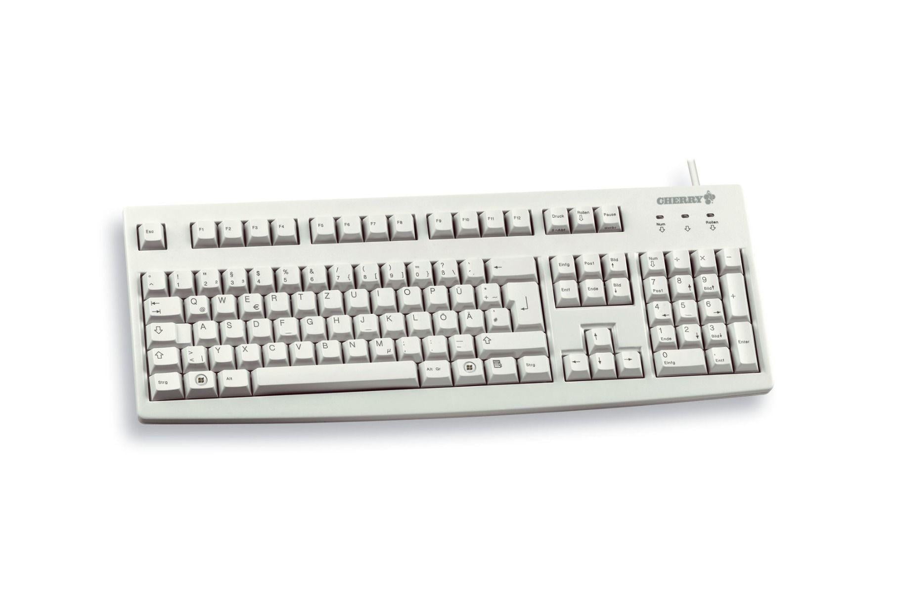 G83-6104/G83-6105 Tastatur, Grau