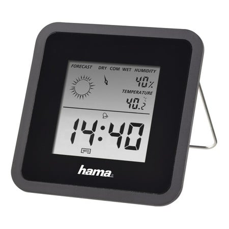 Thermo-/Hygrometer "TH50", Schwarz (00186370)