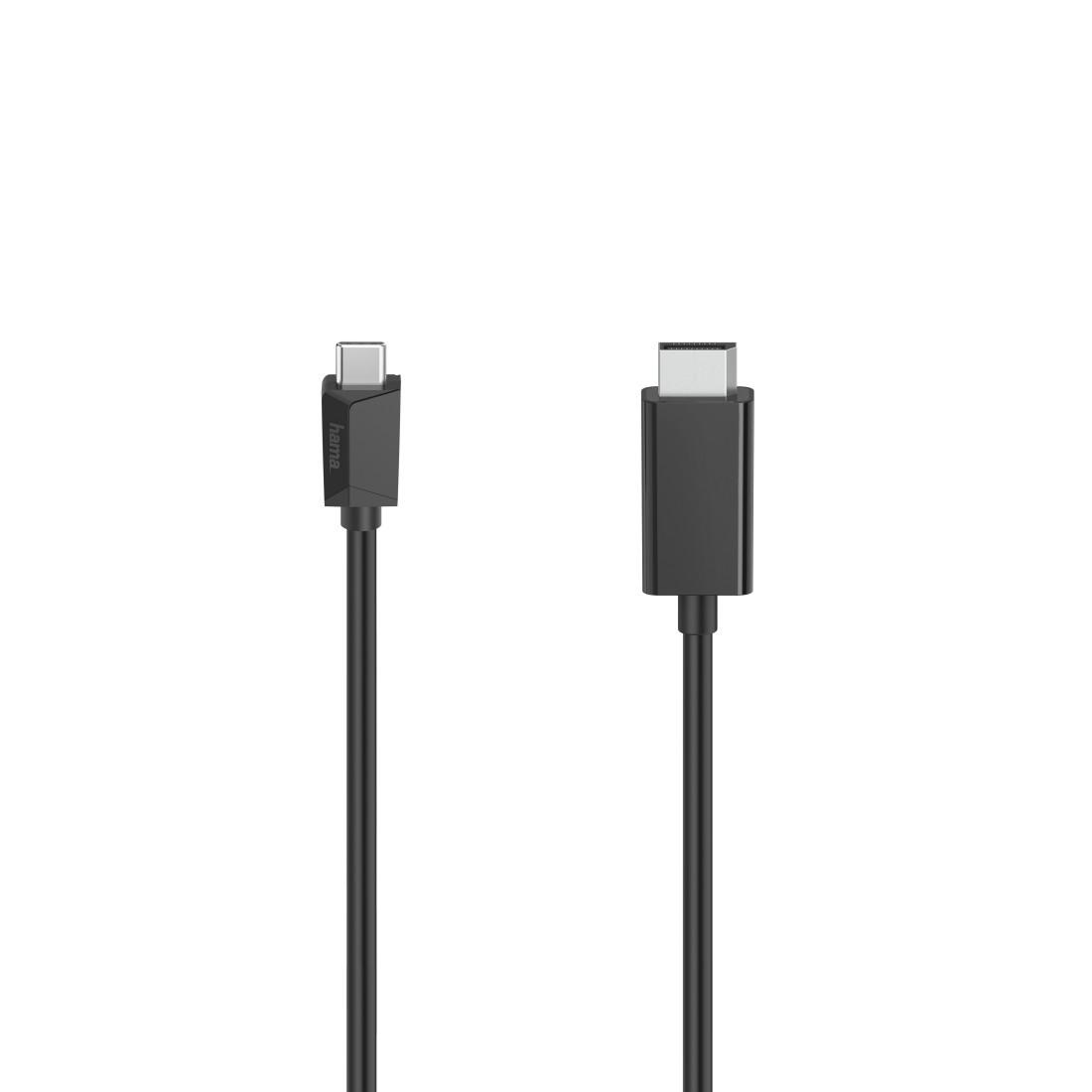 Video-Kabel, USB-C-Stecker - DisplayPort-Stecker, Ultra-HD 4K, 1,50 m (00200717)