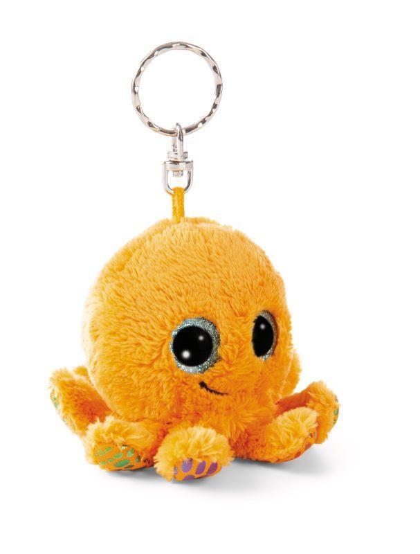 Schlüsselanhänger GLUBSCHIS Oktopus Olly Polly 9cm Kuscheltier
