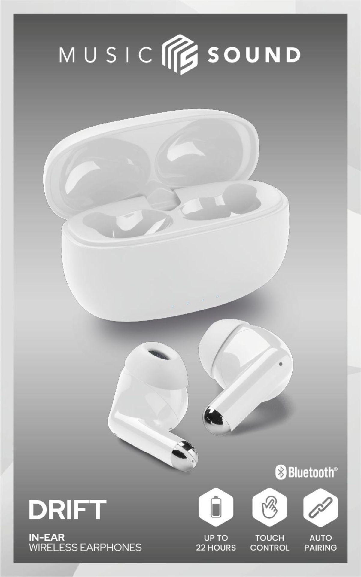 Music & Sound Bluetooth Earphones DRIFT White (61187) In-Ear Kopfhörer