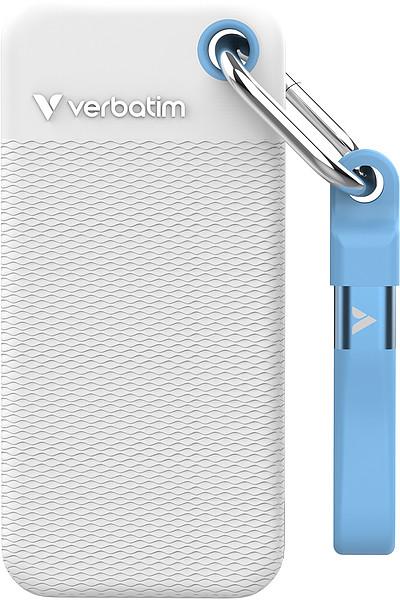 Pocket SSD USB 3.2 Gen 2 1TB Polar Blue incl. two rubber sleeves Externe SSD-Festplatte