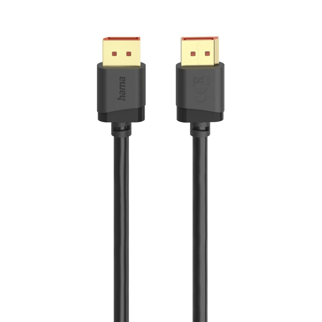 DisplayPort-Kabel, DP 2.1, Ultra-HD 8K, 40 Gbit/s, 2 m (00202010)