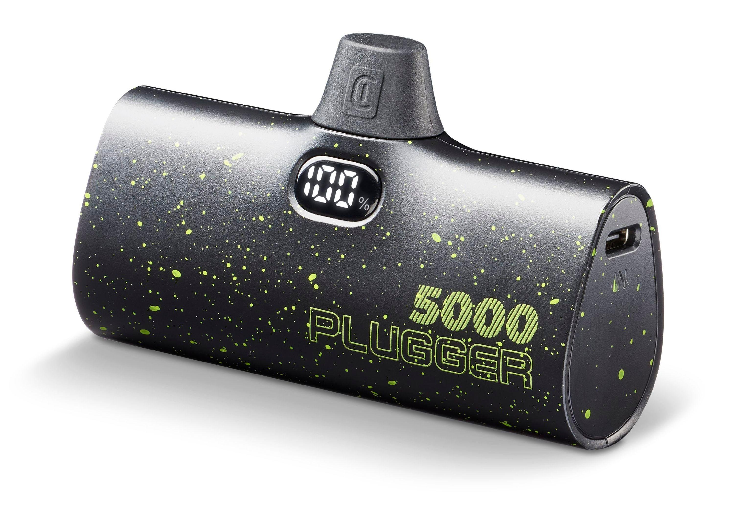 USB-C Power Bank PLUGGER 5000 Black