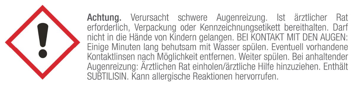 GS CL 4001 P E Geschirrspülmittel