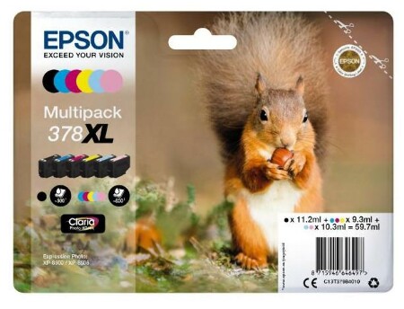 C13T37984010 Eichhörnchen MultiPack XL Druckerpatrone