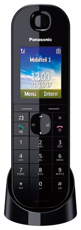 KX-TGQ400GB schwarz Schnurloses Telefon