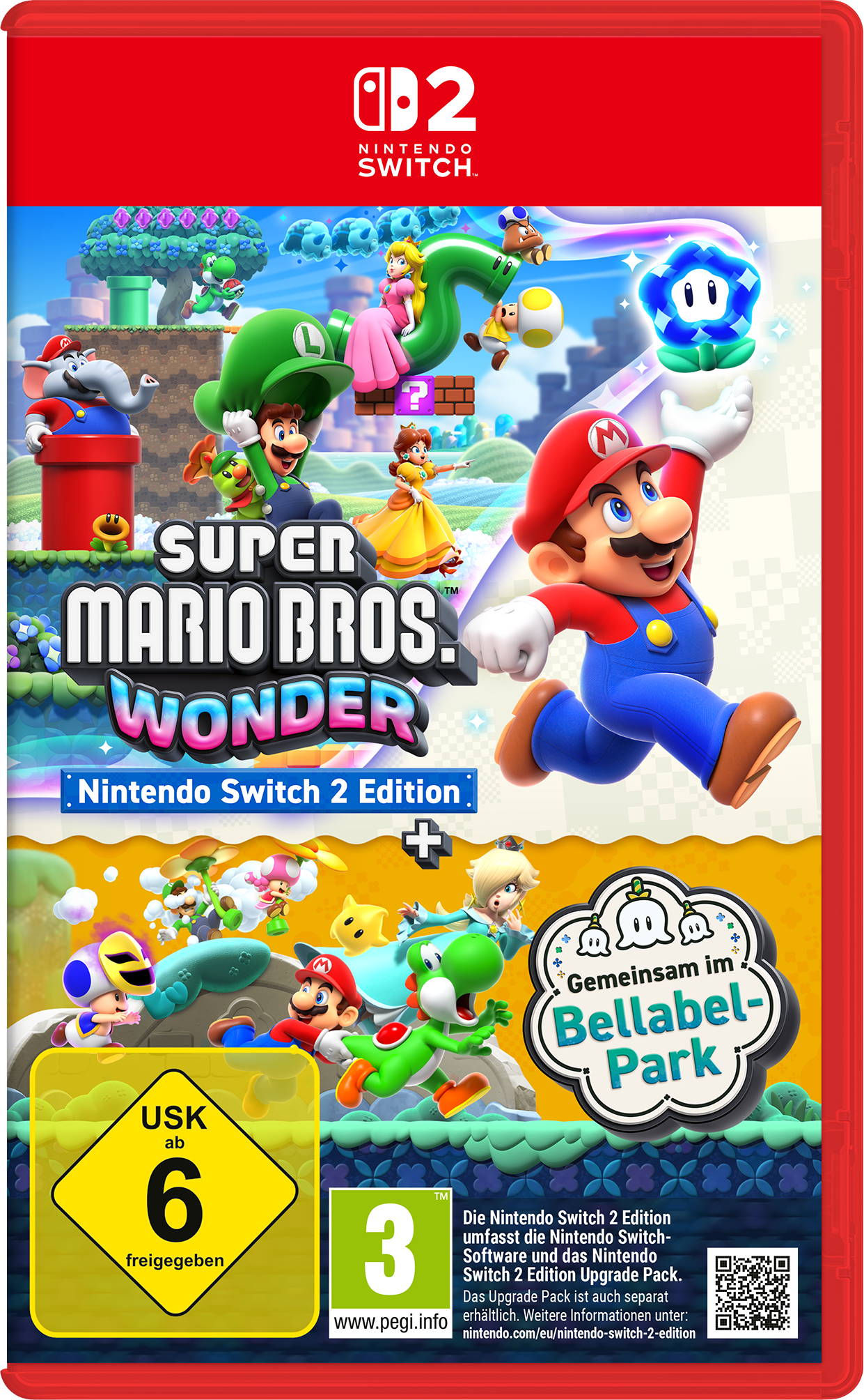 Super Mario Bros. Wonder Nintendo Switch 2-Spiel