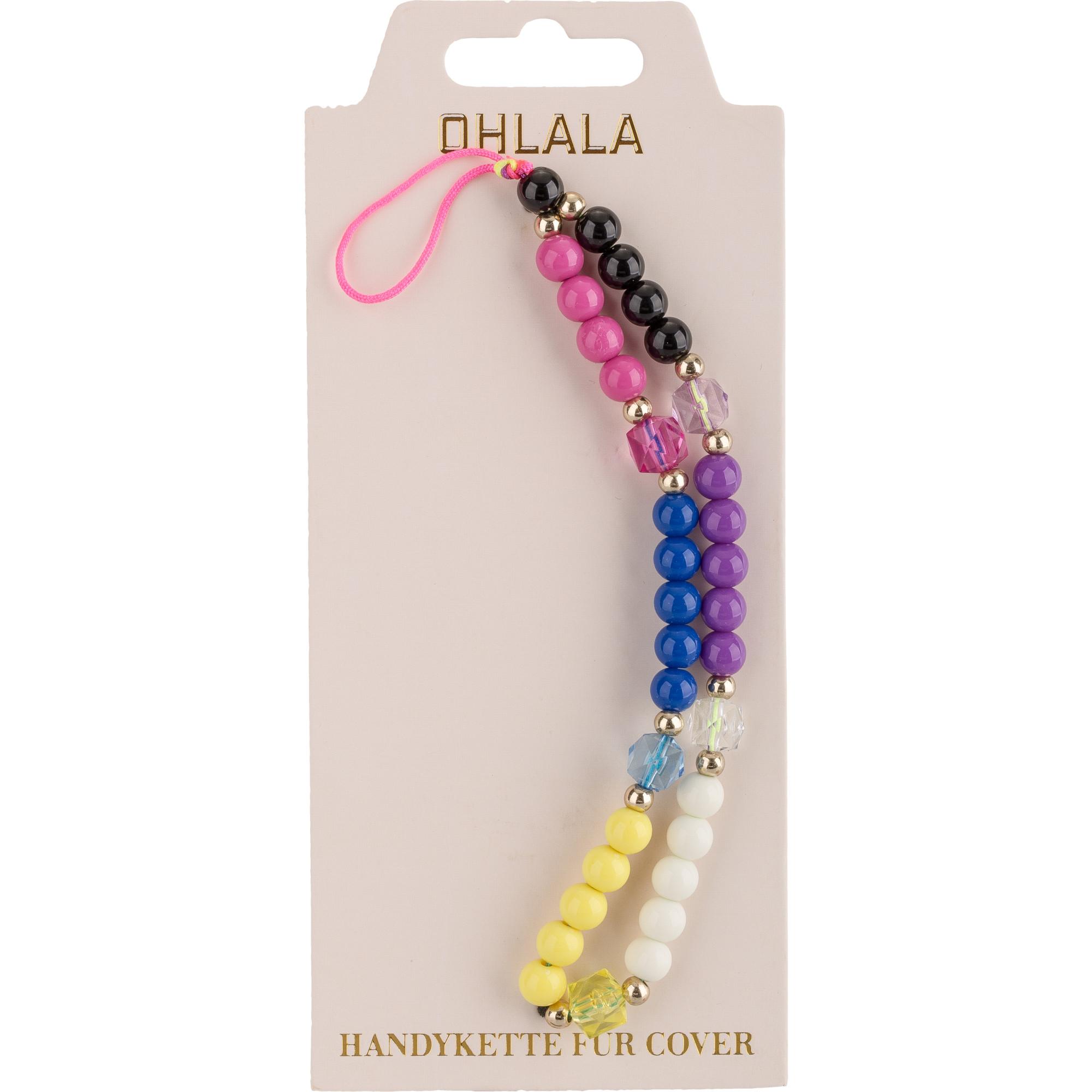 Handykette Multicolor Pearls mit Strap Handyhülle